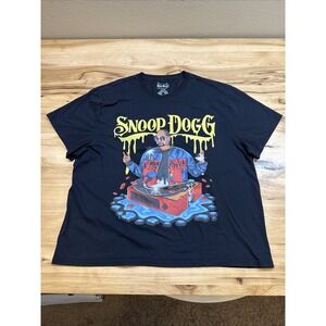 Dogg Supply by Snoop Dogg Logo Drip Graphic T-Shirt Size 3XL - Black